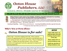 Tablet Screenshot of oxtonhouse.com
